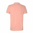 Polo Kappa Ezio Korporate Pink Misty Blanco Hombre