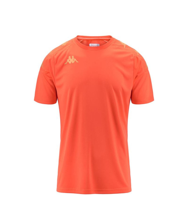 Camiseta Fútbol Kappa Gianto Hombre Naranja Flame