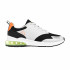 Zapatillas Kappa Myagi Lace Gris Negro Naranja Infantil