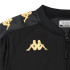 Chaqueta de Chándal Kappa Giullio Hombre Negro/Gris Dk