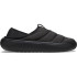 Pantunflas Crocs Classic Puff Moc Unisex Negro