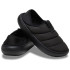 Pantunflas Crocs Classic Puff Moc Unisex Negro