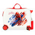 Maleta Marvel Inf.Abs .4R.(2 Multid.) Spiderman Geo Blanco  Rojo