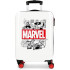 Maleta Marvel Abs 55Cm.4R.Comic Marvel Blanco