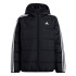 Cazadora adidas Essentials 3 Bandas Padded Infantil Negro/Blanco