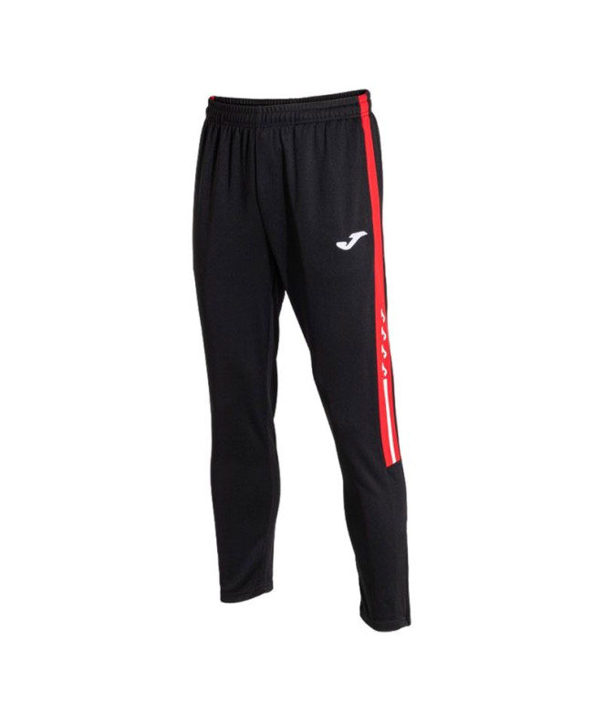Pantalones Joma Olimpiada Negro/Rojo