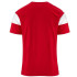 Camiseta de fútbol Kappa Dareto Infantil Rojo/Blanco