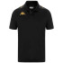 Polo Kappa 4Futbol Ghiolo Hombre Negro/Gris