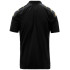 Polo Kappa 4Futbol Ghiolo Hombre Negro/Gris