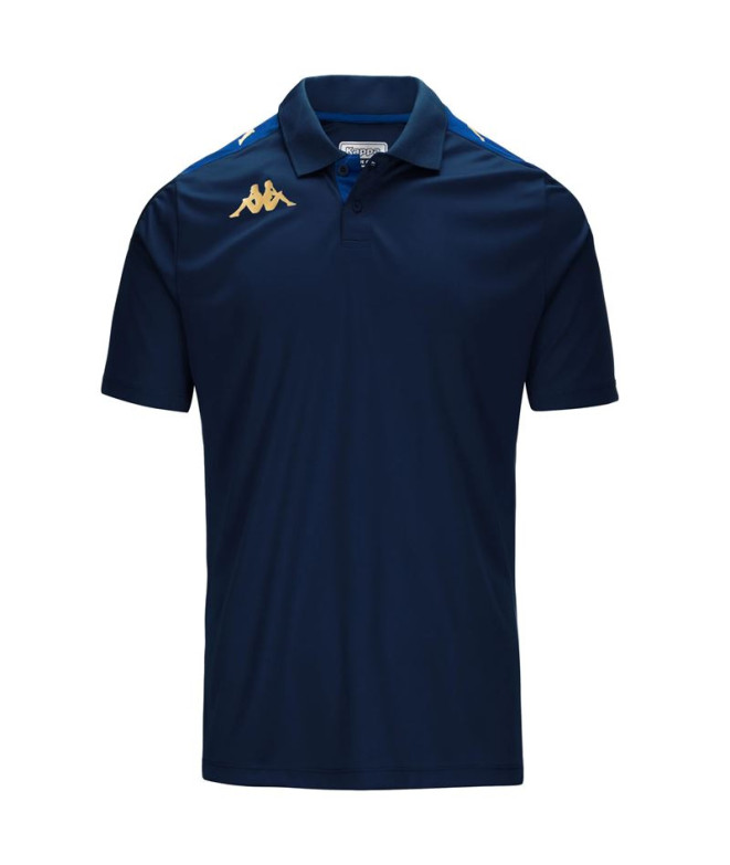 Polo Kappa 4Futbol Ghiolo Hombre Azul...