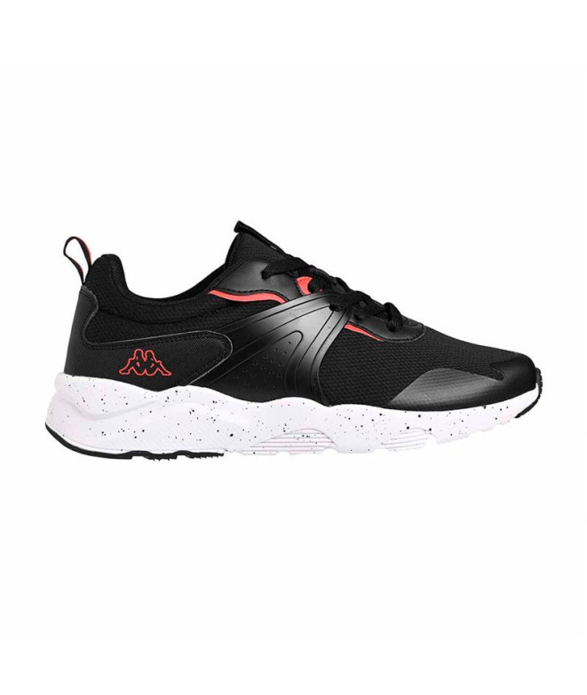 Zapatillas Kappa Montero Hombre Negro/Rojo
