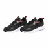 Zapatillas Kappa Montero Hombre Negro/Rojo