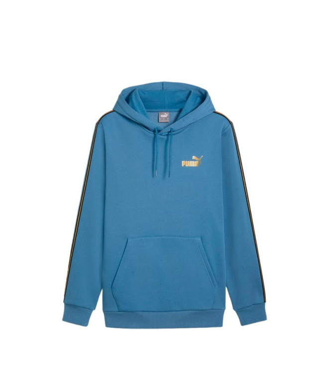 Sudadera Puma Ess Tape Minimal Gold Hoodie Fl...