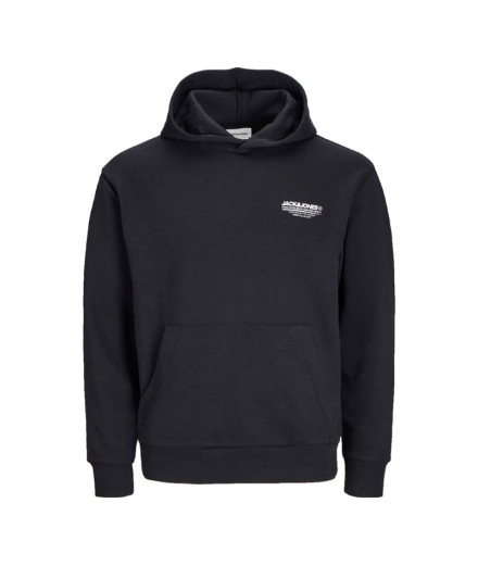 Sudadera Jack and Jones Jjolive Hombre Negro
