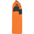 Camiseta de Fútbol Kappa Dareto Hombre Orange/Black