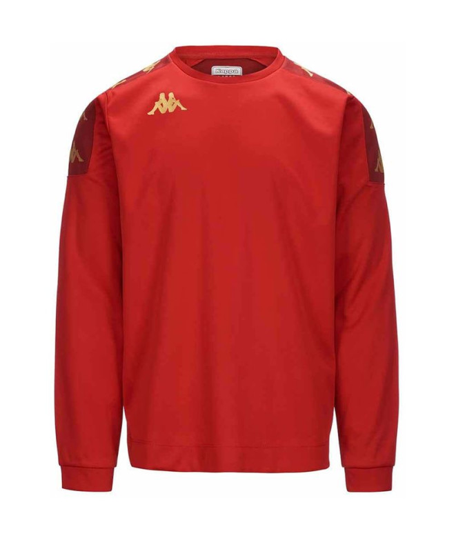 Sudadera Fitness Kappa Gaverno Hombre Rojo/Rojo...