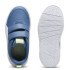 Zapatillas  Puma Courtflex V3 V Infantil Azul Blanco