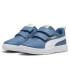 Zapatillas  Puma Courtflex V3 V Infantil Azul Blanco
