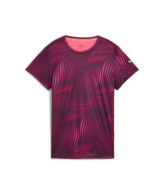 Camiseta de Running Puma Run Favorite Aop Mujer...