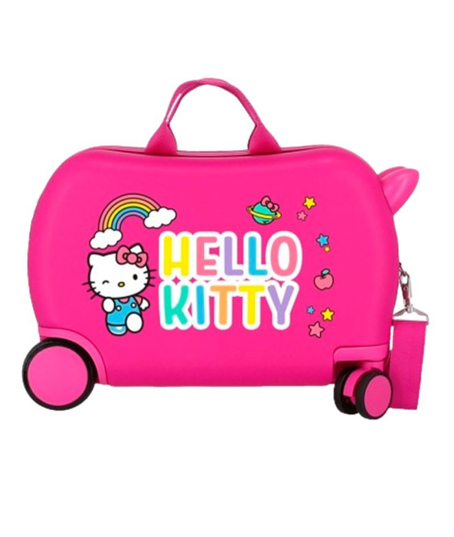 Maleta Inf.Abs 4R.(2 Multi.) 45Cm.Hello Kitty...