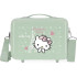Neceser Adap. Abs Hello Kitty Paris Verde
