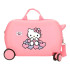 Maleta Inf.Abs 4R.(2 Multi.) 45Cm. Hello Kitty Hearts & Dots Rosa