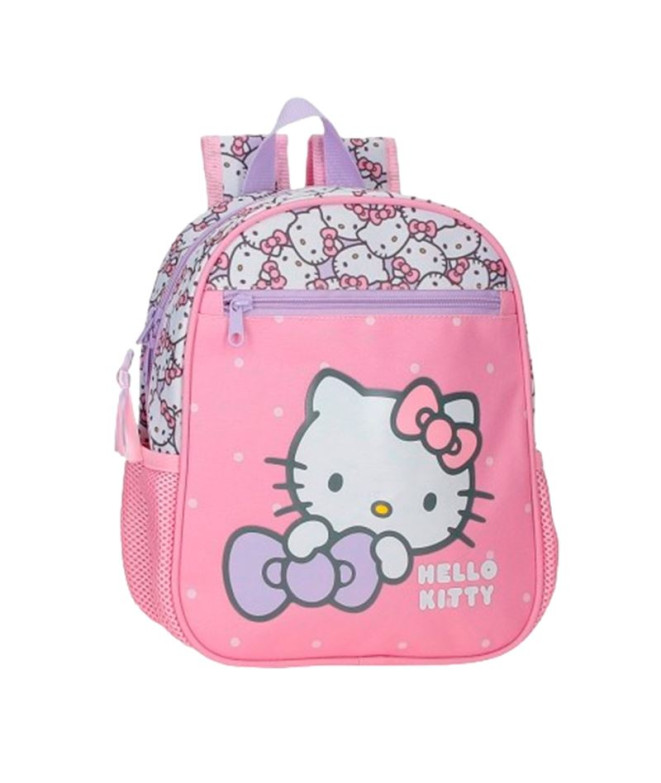 Mochila 28Cm. Hello Kitty My Favourite Bow Rosa