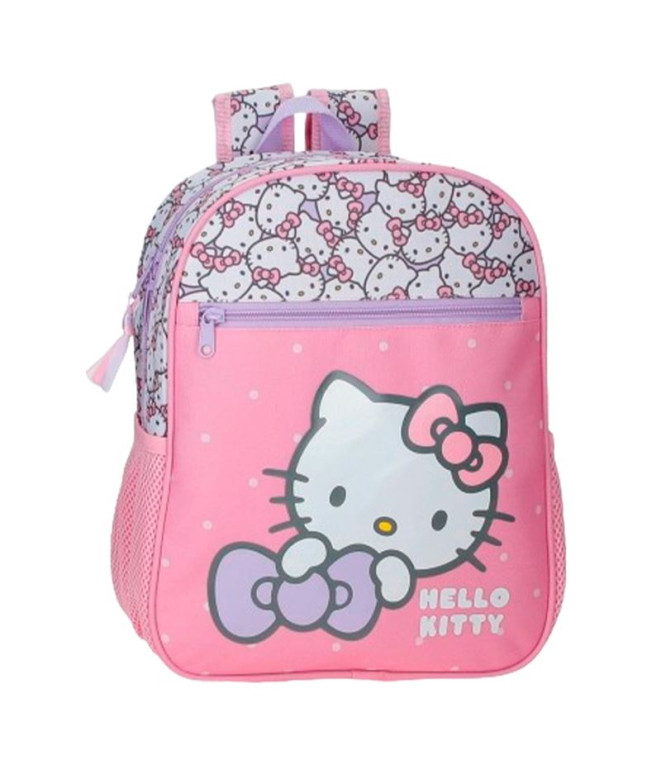 Mochila 33Cm. Hello Kitty My Favourite Bow Rosa
