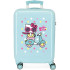 Trolley Abs 55Cm.4R. Girl Gang Hello Kitty Turquesa Verde