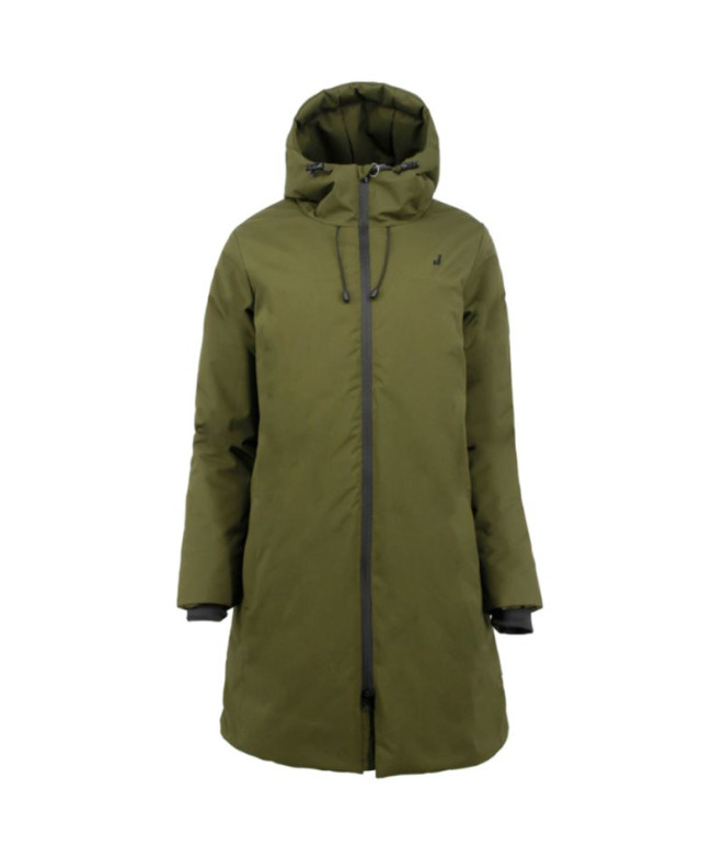 Anorack Joluvi Stormy Verde Bosque /Negro Mujer
