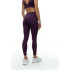 Mallas Black Limba Legging Deportivo Curve Line Mujer Midnight Plum