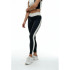 Mallas Black Limba Shadow Line Mujer Negro & Crema