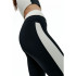 Mallas Black Limba Shadow Line Mujer Negro & Crema