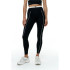Mallas Black Limba Streetflex Mujer Negro & Crema
