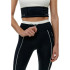 Mallas Black Limba Streetflex Mujer Negro & Crema