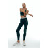 Mallas Black Limba Streetflex Mujer Teal & Crema