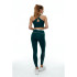 Mallas Black Limba Streetflex Mujer Teal & Crema