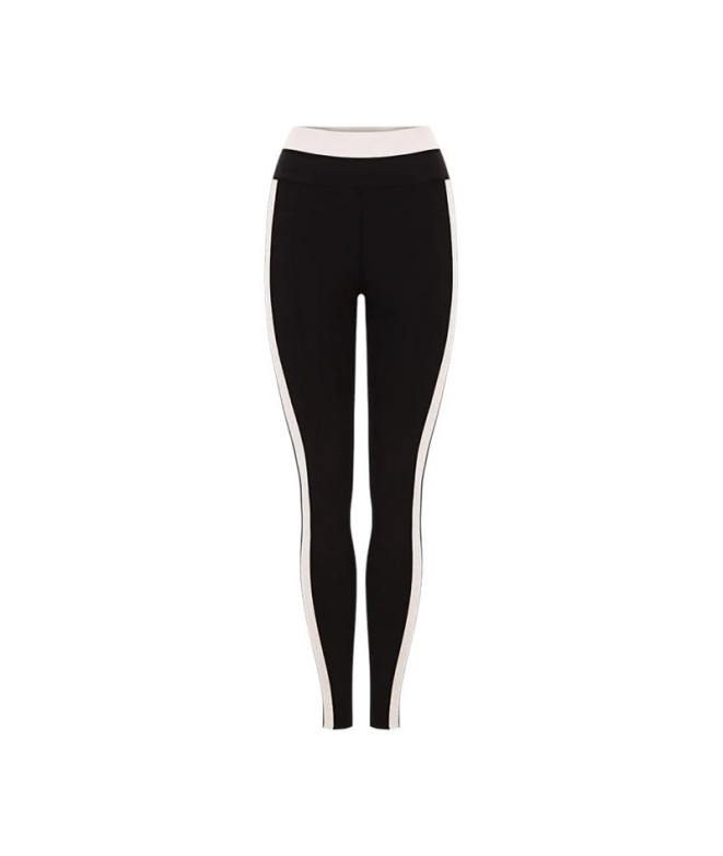 Mallas Black Limba Yinyang Mujer Negro