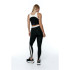 Mallas Black Limba Yinyang Mujer Negro
