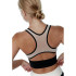 Top Deportivo Black Limba Shadow Line Mujer Negro & Crema