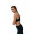 Top Deportivo Black Limba Skyline Mesh Mujer Negro