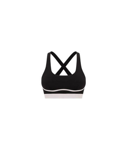 Top Black Limba Tao Mujer Negro