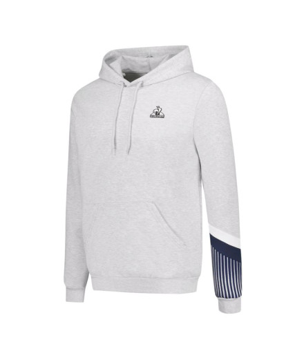 Sudadera Le Coq Sportif Heritage N°1 Gris Chiné Clair Hombre