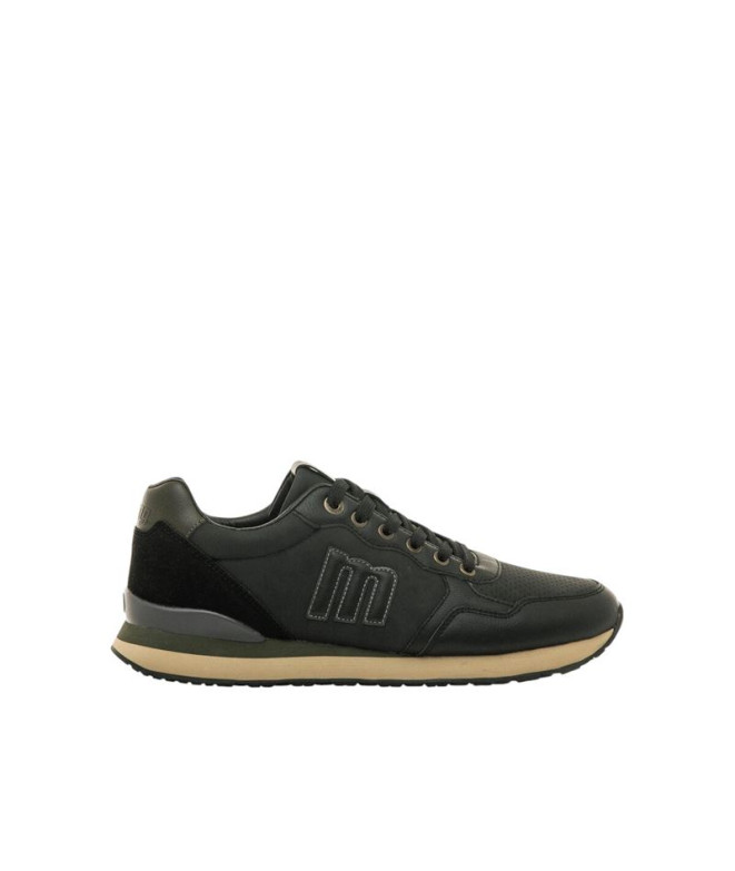 Zapatillas Mustang Porland Hombre Flore Negro /...
