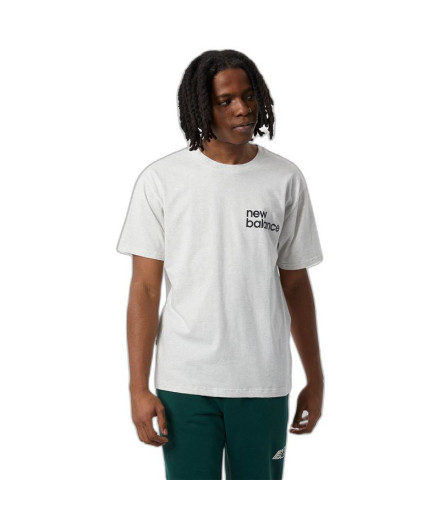 Camiseta New Balance Nb Essentials Graphic 1 Sah Seasthtr...