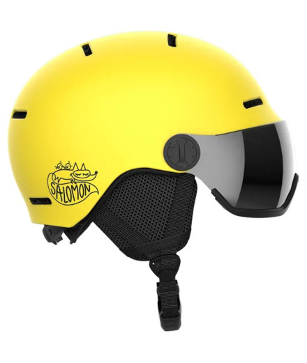 Casco de Esquí y Snow Salomon Orka Visor Vib Amarillo/Un...