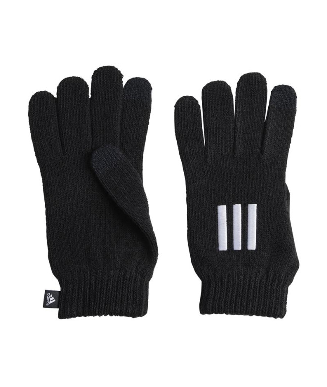 Guantes adidas Essentials 3 Bandas Negro/Blanco