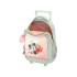 Mochila 2R. Disney Rolling Backpack 2W. Minnie Mouse Wild Nature Verde