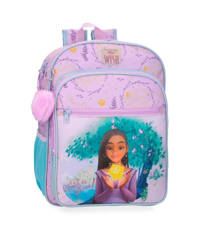 Mochila Disney Backpack 38Cm. Wish Watch Us...