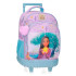 Mochila 2R. Disney Rolling Backpack 2W. Wish Watch Us Shine Rosa
